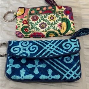 2 Vera Bradley change purses